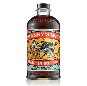 Shanky\'s Whip er en Irsk Whisky likør lavet på sort irsk whisky, fløde og vanilje