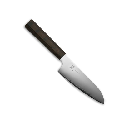 Yaxell Hana Santoku -125mm med 8-kantet håndtag i pakke-wood.