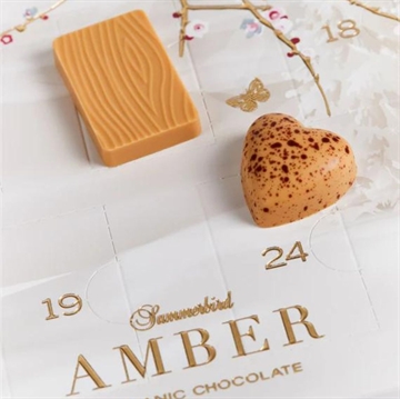 Luksus julekalender med Summerbirds prisvindende Amber chokolade